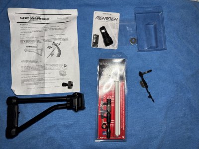 ZPAP92 compatible accessories: CNC Warrior brace, Rearden Blyat 26x1.5, Ak masters Yugo safety, KNS AGP-A-4