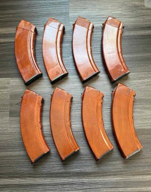 8 Russian Bakelite magazines 4 Izhmash 4 Tula