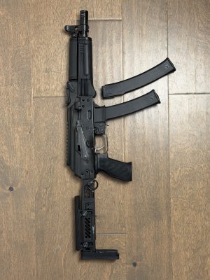 Kalashnikov USA KP9 with upgrades
