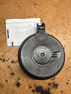 Romanian top load ak drum