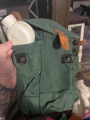 Egyptian pouch, oiler, and sling..🇪🇬