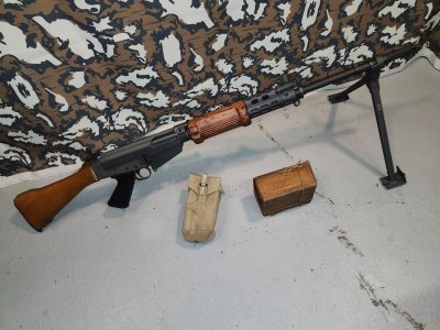 Israeli heavy barrel falo, polish underfolder, cz52