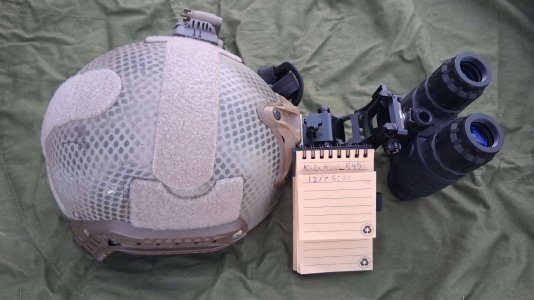 1st gen NVG setup RBR tac. FAST helmet
