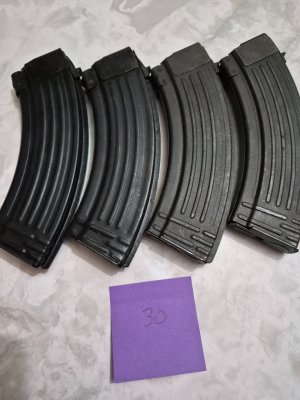 Mags for sale, mostly 7.62x39, 1 tantal
