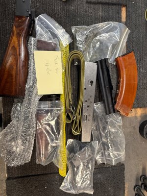 1969 Russian Izzy AKM Numbers matching parts kit w Barrel/Receiver