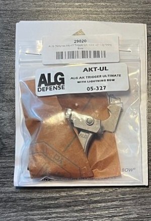 ALG AKT-UL Ultimate Trigger BNIB $120 shipped *SAVE $50 BUCKS OFF REGULAR PRICE*