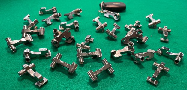 Full Auto AK Hammer bottle openers. NEW Chrome! for 2025 xmas. Black / Plum