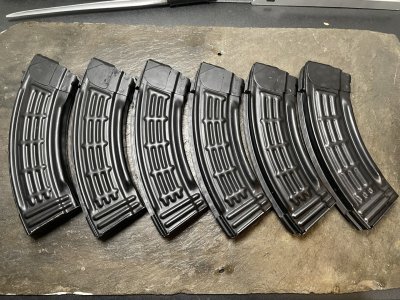 Russian izhmash aluminum waffle mags