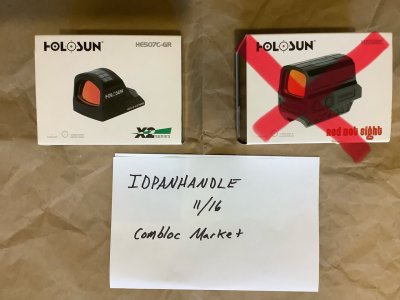 NIB HE507C Green Dot