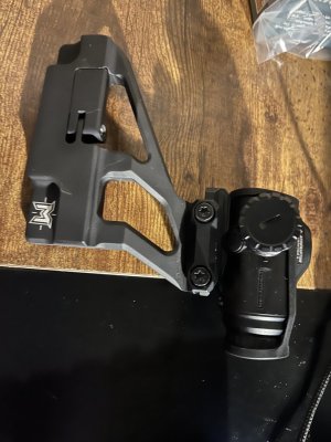 AK Master Mount with Primary Arms SLx 1X MicroPrism