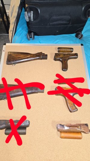 Ak furniture. reverse dong, palmswell handguard set