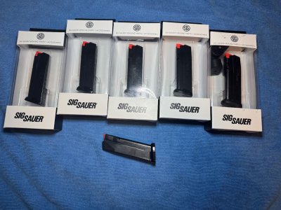 Sig Sauer P365 AXG Legion 17rd magazines, Sig X macro magazine