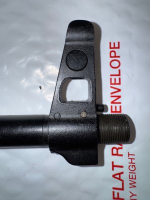 Izzy 1971 cast front sight + Tula upper HG