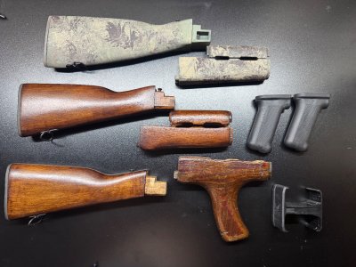 Stamped Ak Wood furniture