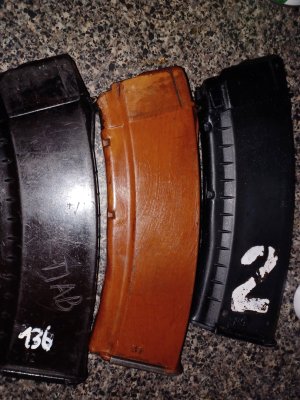 *Rack number bundle*3 Rack numbered and trench art 545x39magazines ..1 tula bake..1 izzy plum.. 1 true black