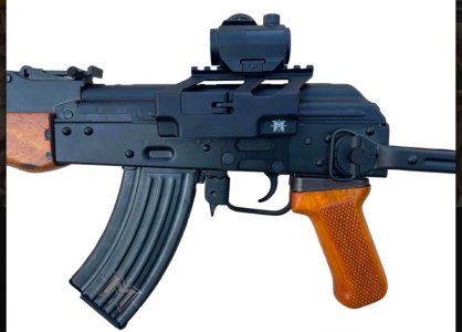 AK master mount side rail and mount for underfolder