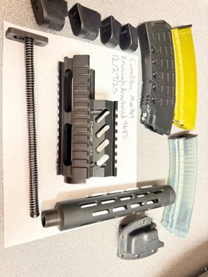 Vepr 12 chaos quad rail and mag bundle