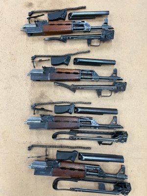 WTS Original Barrel Yugo AK Kits - Early and Later M70A Milled Yugoslavian AK 7.62x39 Kits "M64"