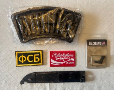 Patches , odds and ends