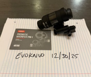 PM-1 3x Prismatic Magnifier