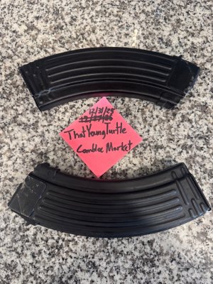 2 Russian Izhmash Stamped Magazines