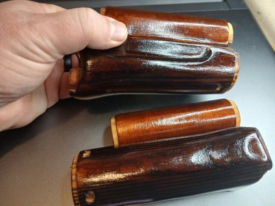 NOS Russian Krink Laminated wood handguards