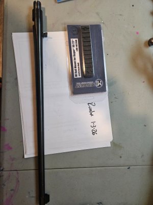 Ruger 10/22 barrel and rail mount