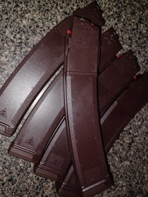 🦄 5 PLUM bundle... akv 9/ cz evo ( u9-35 )9mm mags 35 round🦄🦄🦄