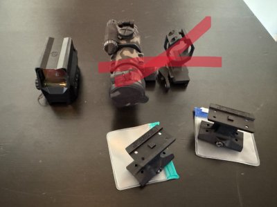 SIG ROMEO 8H - Aimpoint PRO - Reptilia T2 Mounts