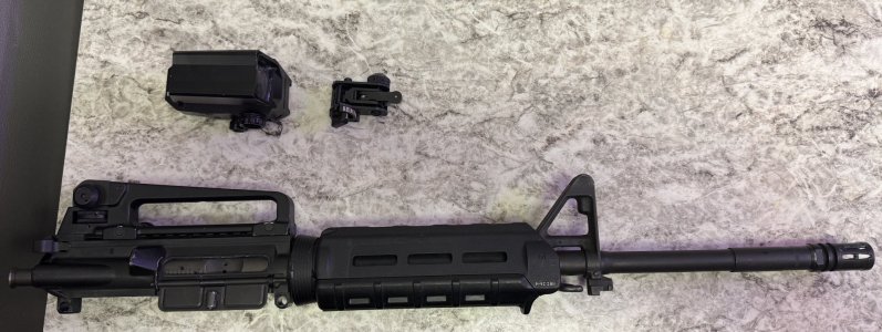 SIG M400 UPPER + SIG ROMEO 8H