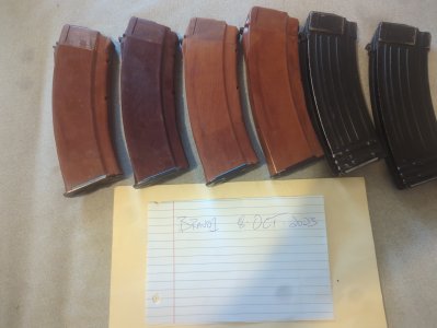 WTS-AK74 mags, bakelite EG and Russian and Polish*PRICE DROP