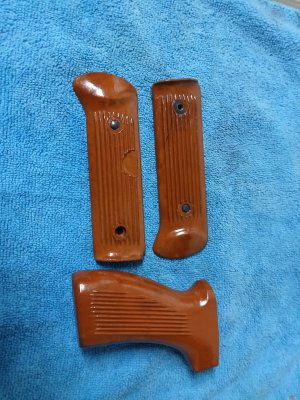 Chinese AK bakelite pg and panels