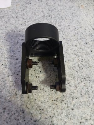 Definitive arms underfolder to buffer tube adapter