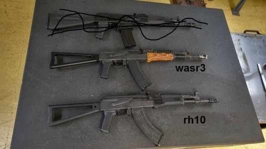 RH10 / WASR 7.62x39, WASR3 5.56, WBP/Childers 5.45