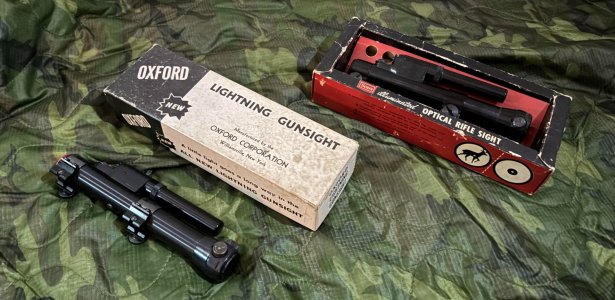 WTB Sears Illuminated Rifle Sight/Oxford Lightning Gunsight