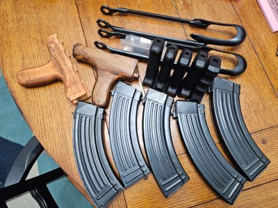 China Mags, dongs, grips, underfolder stocks