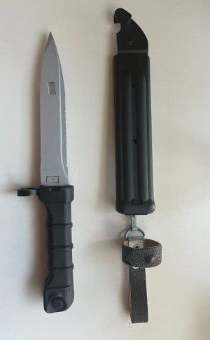 Russian IZHMASH True Black AK74/100-Series 6x5 Bayonet. Extremely RARE!