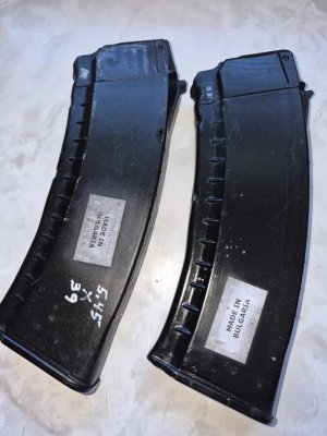 5.45 Russian/bulgy/polish mags+7.62 mags