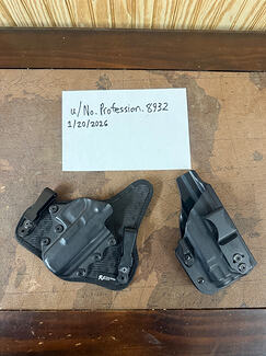 Glock 19 Holsters (Stealth Gear and Vedder)