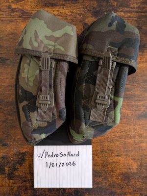 VZ58 Magazine Pouch VZ95 Wood Camo 2 Cell x2