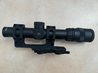 Trijicon accupoint and American defense mount cheap!!