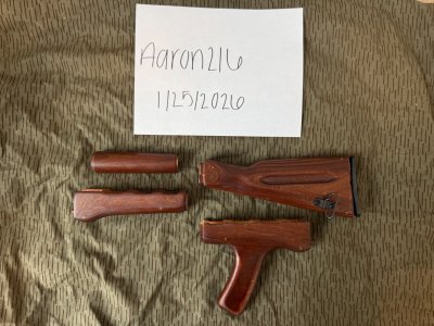 WTS: AK Furniture, Braces & Accessories (Stocks, Wood Sets, Grips, Brakes)