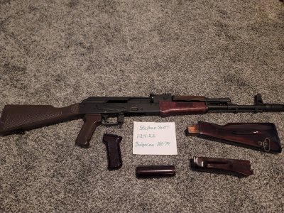 Bulgarian (10) Ak-74