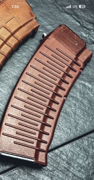 Orange Molot 30rd ribbed