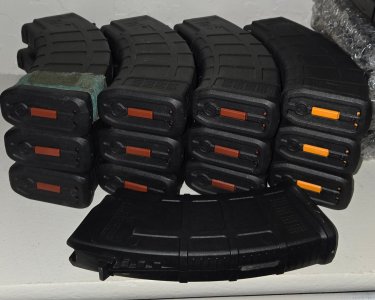 12 magpul 30rd ak47 mags