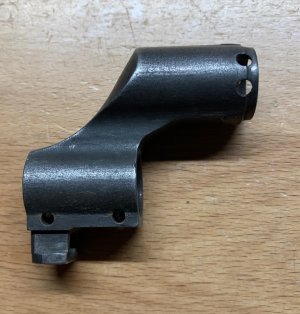 Romanian Parts; Gas Blocks, Rear Trunnions, Rear Sight Leafs, Front Sight Posts, PM90 AK Bakelite Grip, Trench Art AK Stock