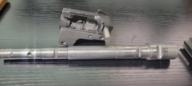 Combloc Customs Krink wood set, Circle 10 Trunnion + 5.56 Barrel, US Made 14x1 LH Brake