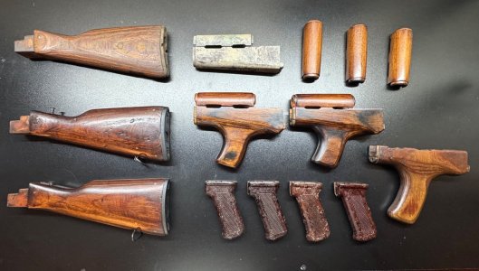 Stamped Ak wood furniture