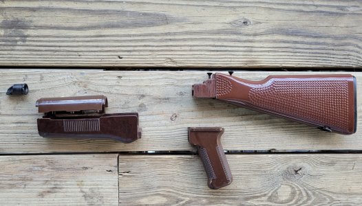 East German Furniture Stock Set With Bakelite Lower HG