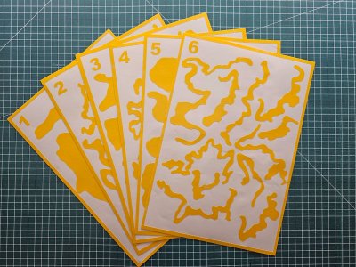 Camo Stencils Made To Order